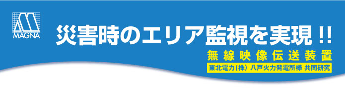 災害時のエリア監視を実現